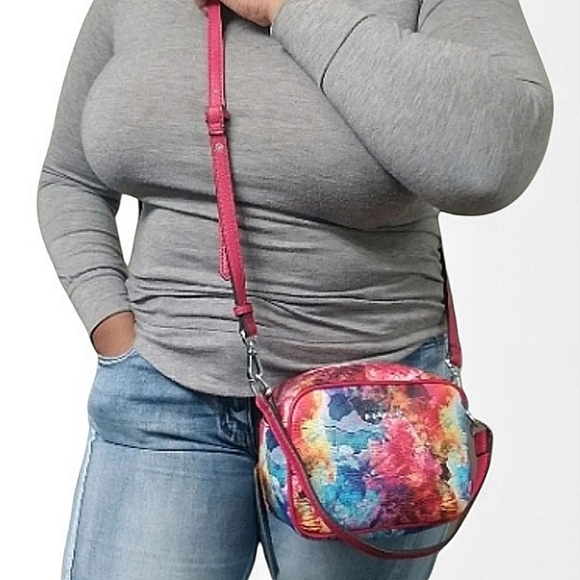 Tahari Miranda Floral Crossbody - Picture 1 of 15